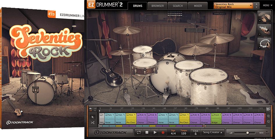 Toontrack EZX: Seventies Rock - PluginFox
