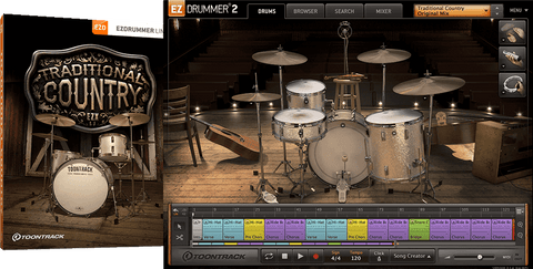 Toontrack EZX: Traditional Country
