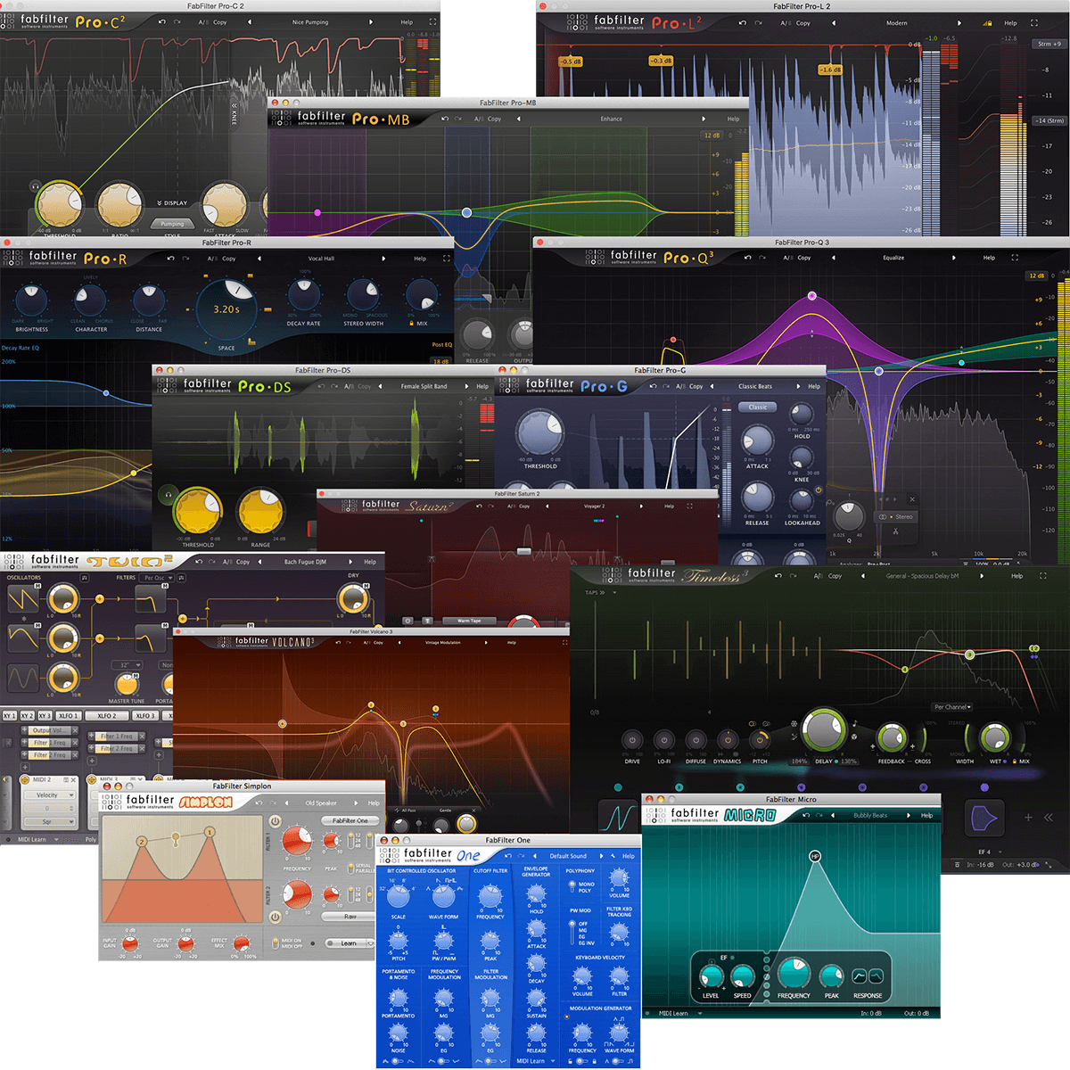 正規品 FabFilter Total bundle FabFilter Total Bundle • PluginFox