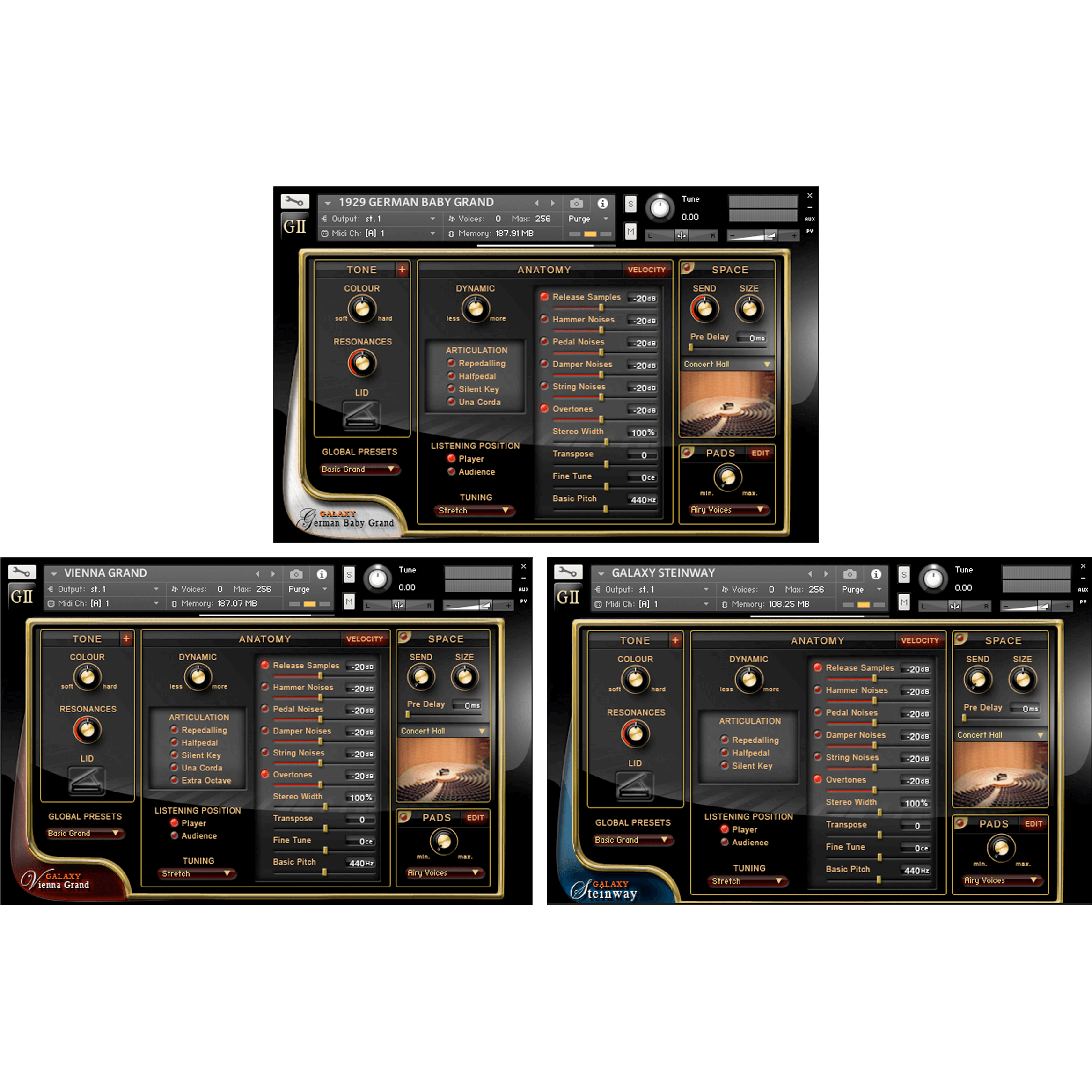 Best Service Galaxy II Pianos PluginFox