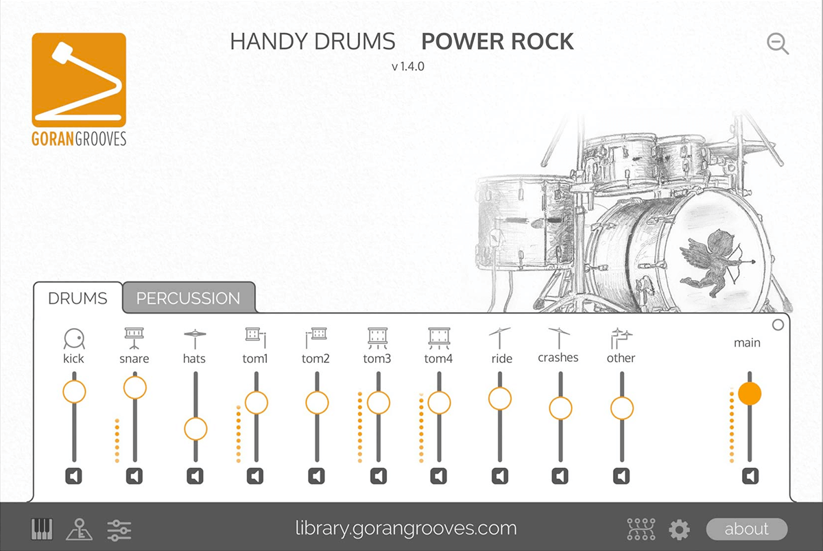 GoranGrooves Handy Drums Power Rock