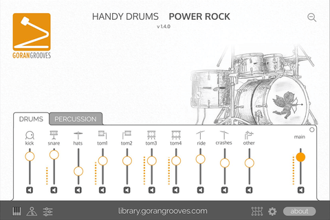 GoranGrooves Handy Drums Power Rock