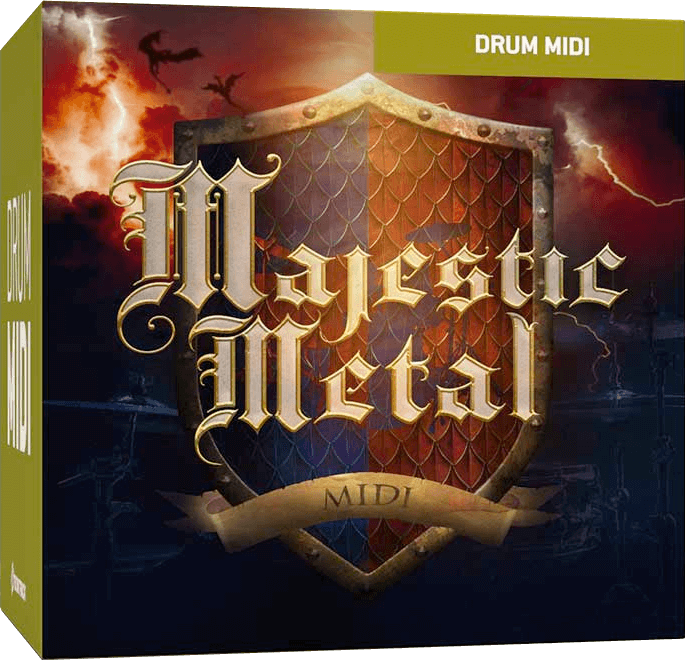 Toontrack Drum MIDI: Majestic Metal - PluginFox