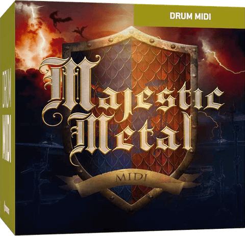 Toontrack Drum MIDI: Majestic Metal - PluginFox