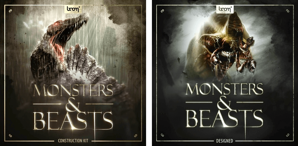 monsters and beasts BOOM Library Monsters & Beasts