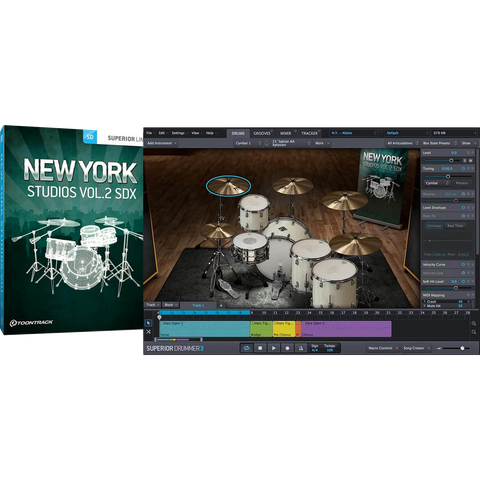 Toontrack SDX: New York Studios Vol 2 - PluginFox