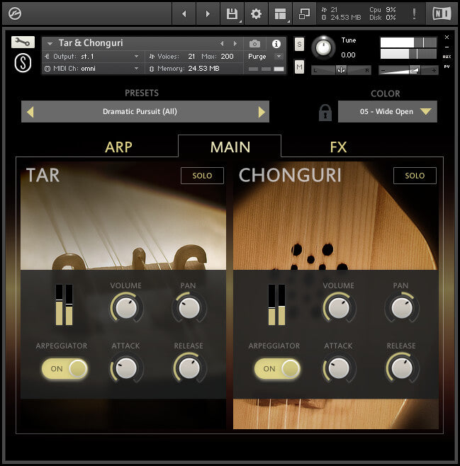 Sonuscore Origins Vol 7: Tar & Chonguri - PluginFox