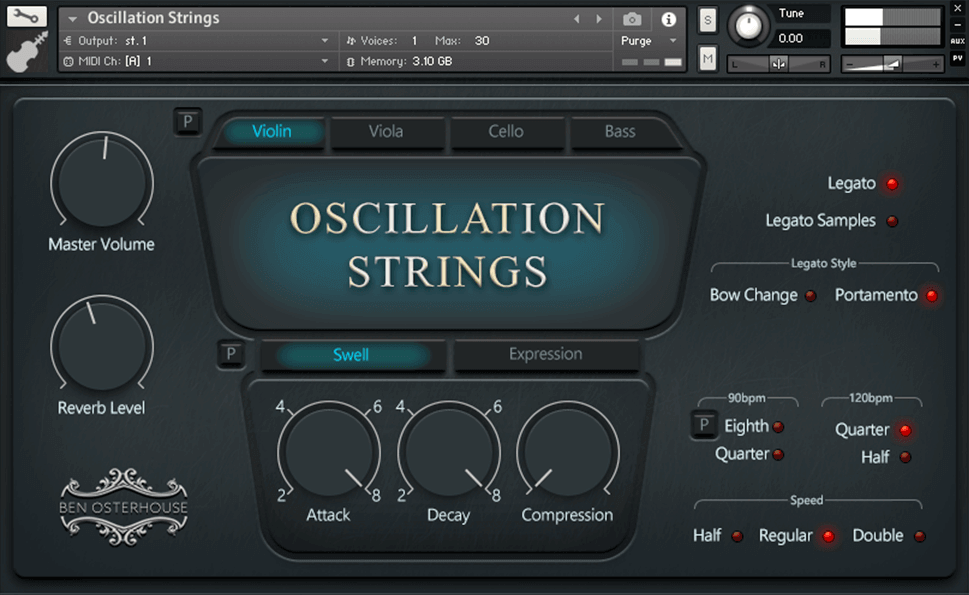 Osterhouse Sounds Oscillation Strings