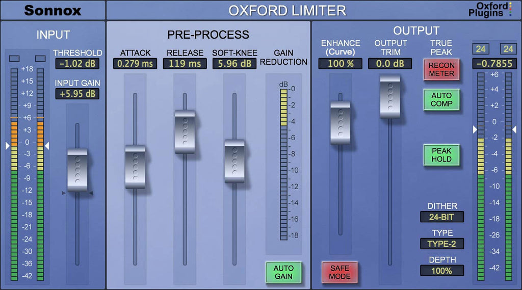 Sonnox Oxford Limiter - PluginFox