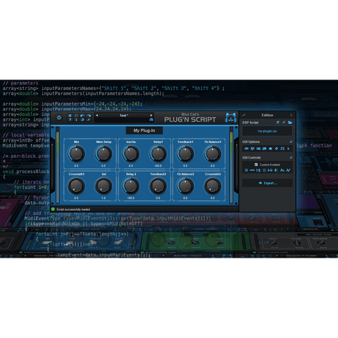 Blue Cat Audio Plug'n Script Plugins PluginFox
