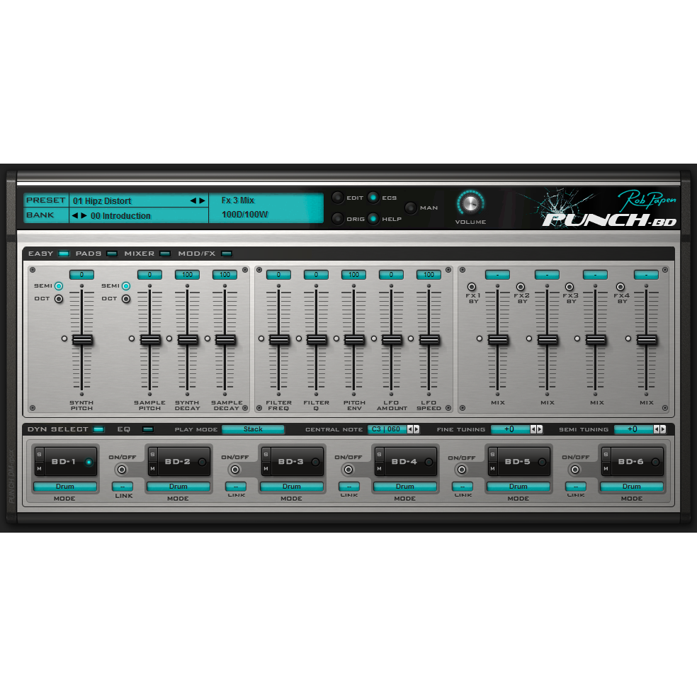 Rob Papen Punch-BD Virtual Instruments PluginFox
