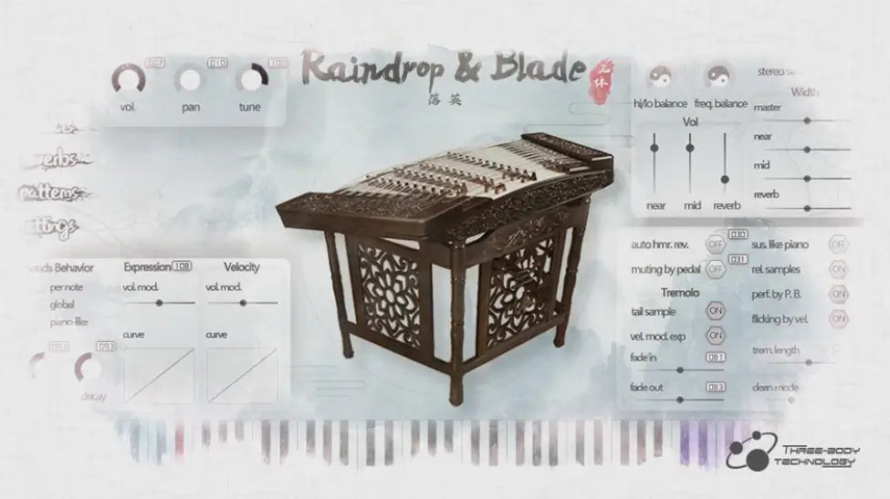 Three-Body Tech Raindrop & Blade | PluginFox