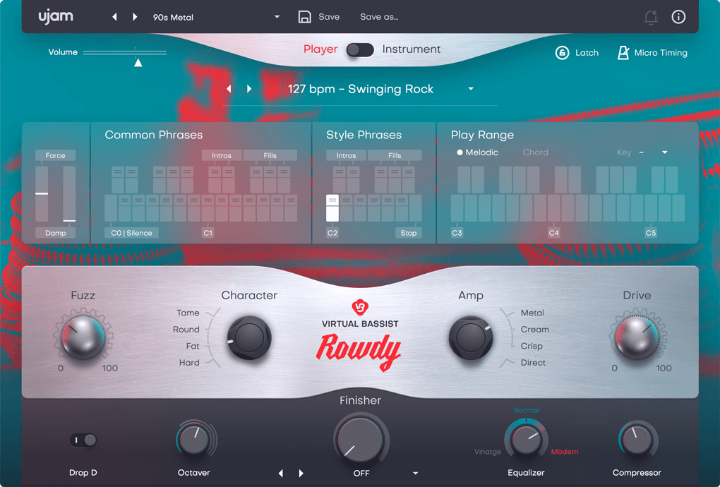 UJAM Virtual Bassist Rowdy 2 - PluginFox