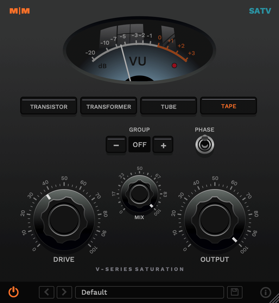 Mellowmuse SATV Saturator | PluginFox