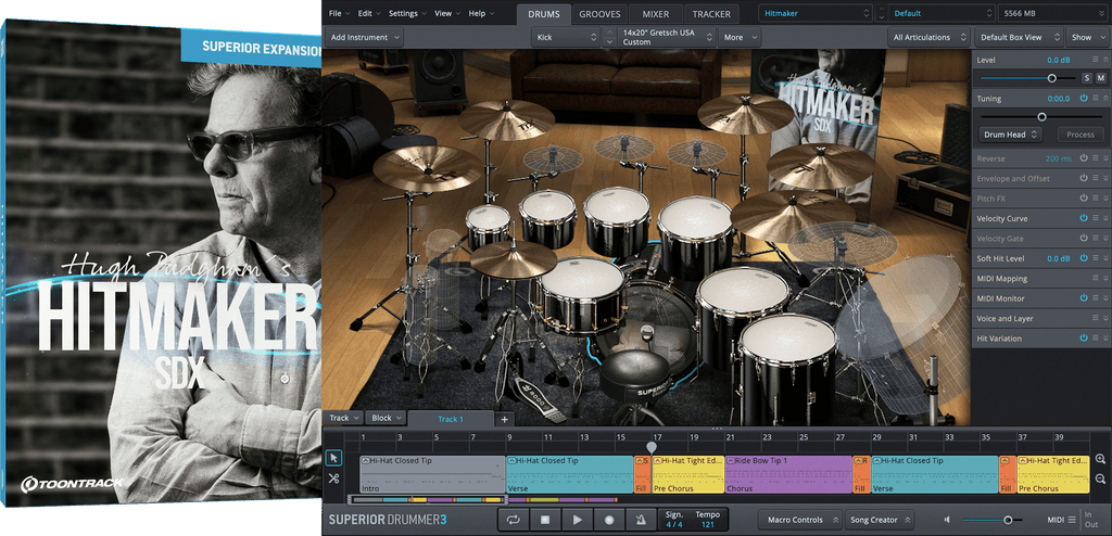 Toontrack SDX: Hitmaker - PluginFox