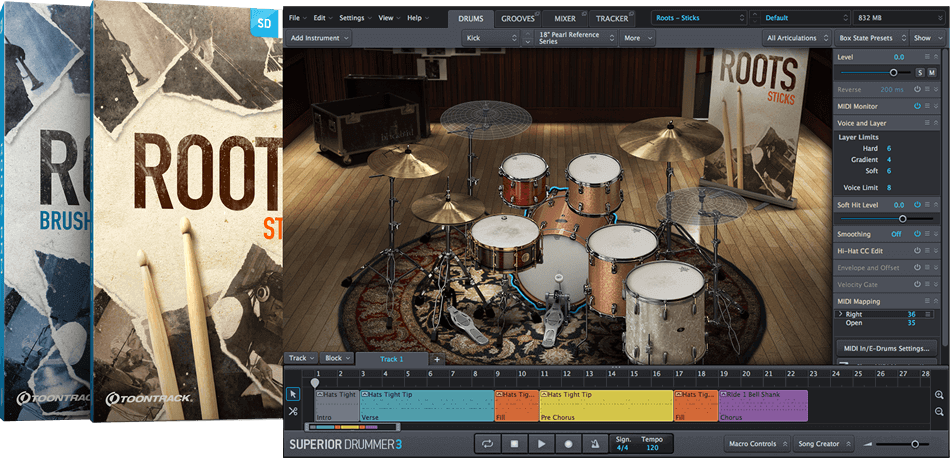 Toontrack SDX: Roots Bundle - PluginFox
