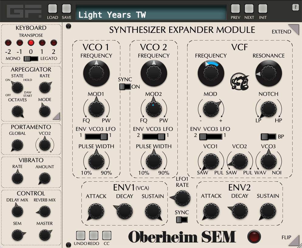 GForce Oberheim SEM - PluginFox