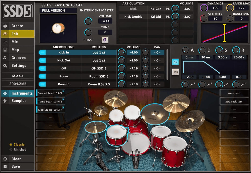 Steven Slate Drums SSD5.5 - PluginFox