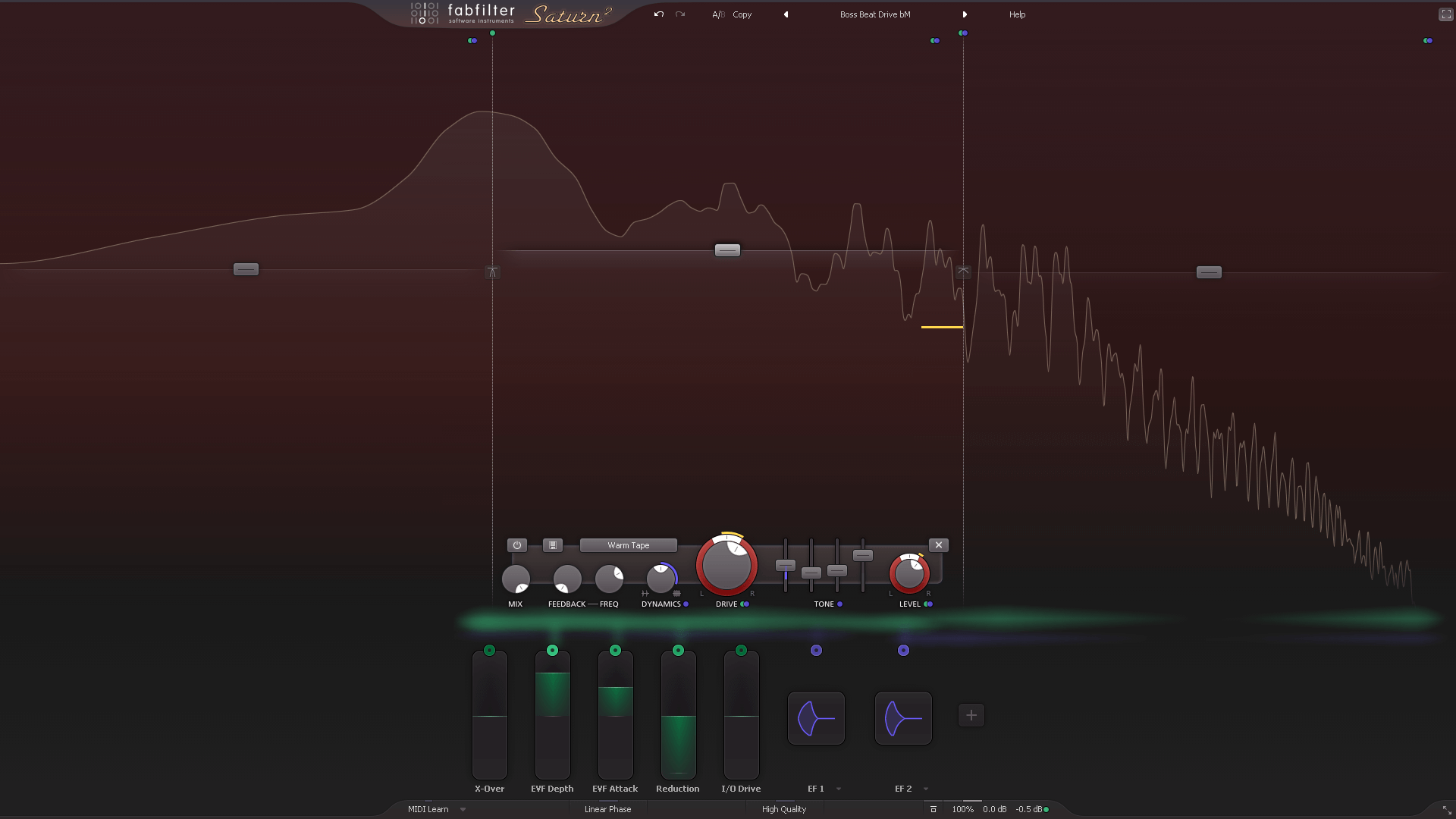 FabFilter Saturn 2 Saturation and Distortion Plug-in