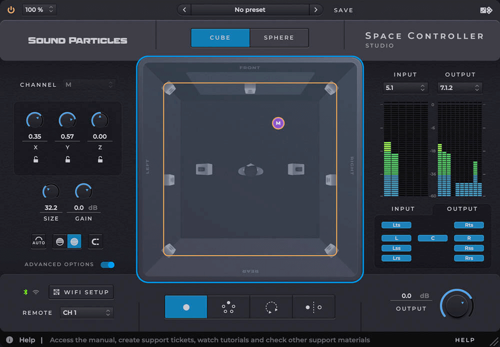 Sound Particles Space Controller Studio [Education]