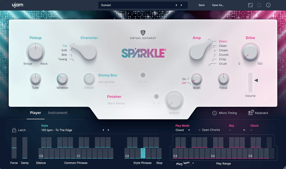 UJAM Virtual Guitarist Sparkle 2 | PluginFox