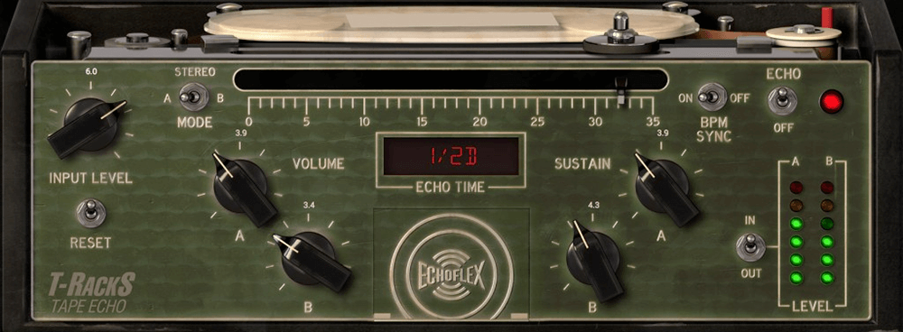 IK Multimedia T-RackS Tape Echo | PluginFox