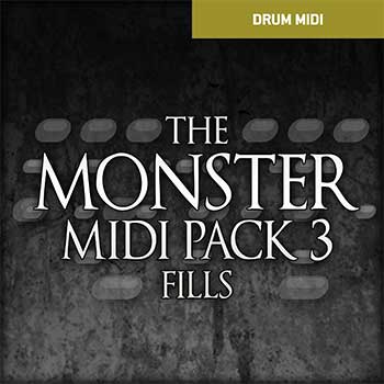Toontrack Drum MIDI: Monster MIDI Pack 3 - Fills - PluginFox