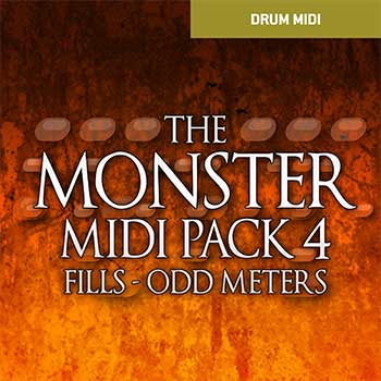 Toontrack Drum MIDI: Monster MIDI Pack 4 - Odd Meter Fills - PluginFox