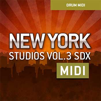Toontrack Drum MIDI: New York Studios Vol. 3 - PluginFox