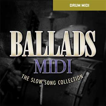 Toontrack Drum MIDI: Ballads