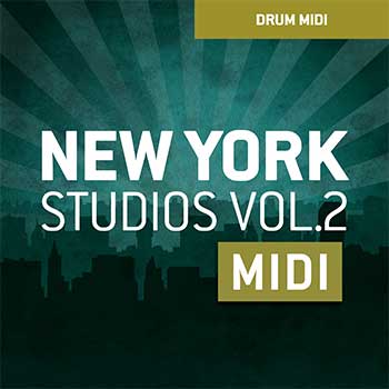Toontrack Drum MIDI: New York Studios Vol. 2 - PluginFox