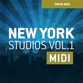 Toontrack Drum MIDI: New York Studios Vol. 1 - PluginFox