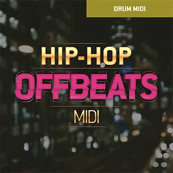 Toontrack Drum MIDI: Hip-Hop Offbeats