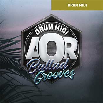 Toontrack Drum MIDI: AOR Ballad Grooves - PluginFox