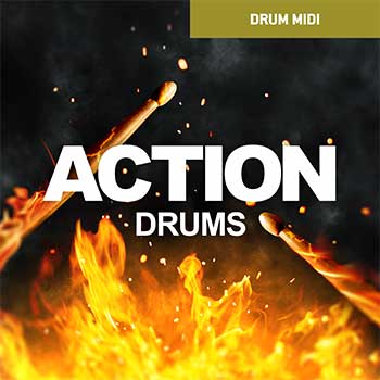 Toontrack Drum MIDI: Action Drums - PluginFox