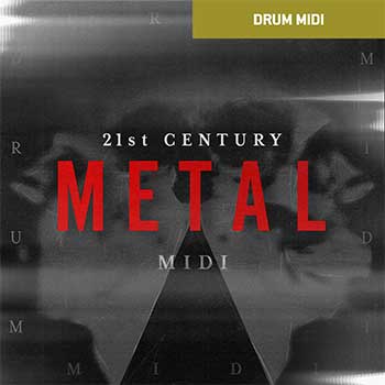 Toontrack Drum MIDI: 21st Century Metal - PluginFox