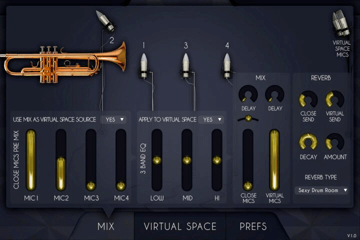 AcousticSamples VHorns Brass Section • PluginFox