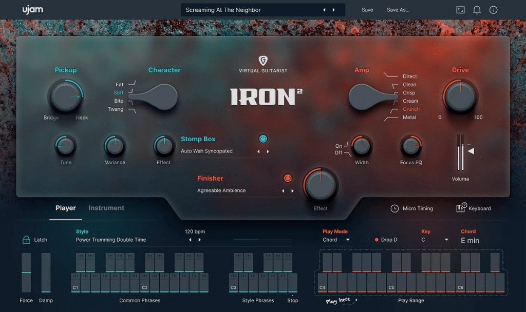 UJAM Virtual Guitarist Iron 2 | PluginFox