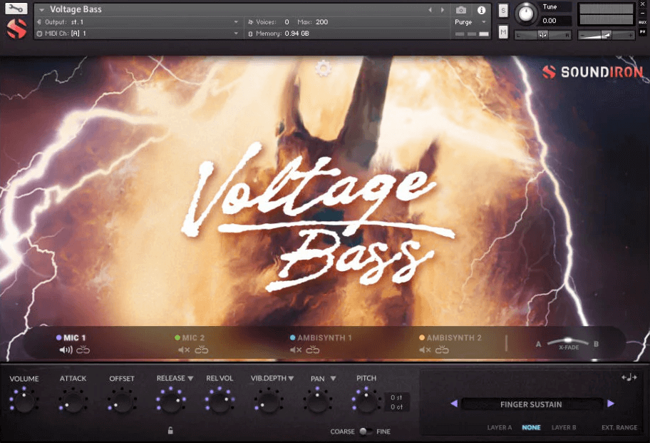 Soundiron Voltage Bass • PluginFox