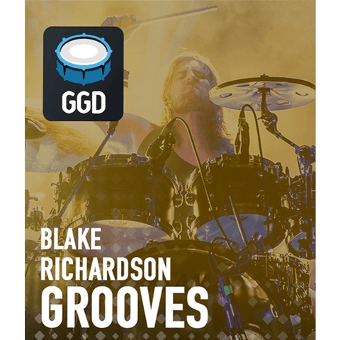 GGD Blake Richardson Grooves MIDI Pack MIDI Drum Packs PluginFox