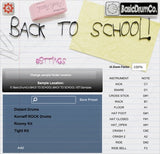 BasicDrumCo. Back To School 1.0