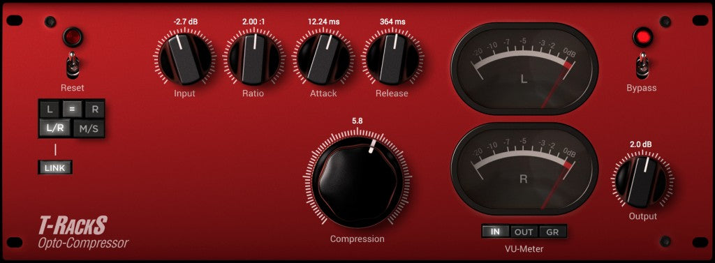 IK Multimedia T-RackS Opto Compressor - PluginFox