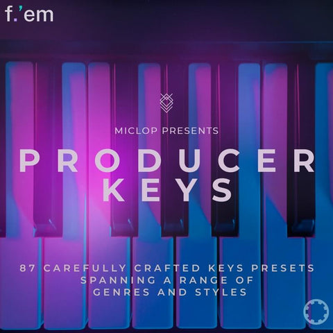 Tracktion f.'em Expansion: Producer Keys