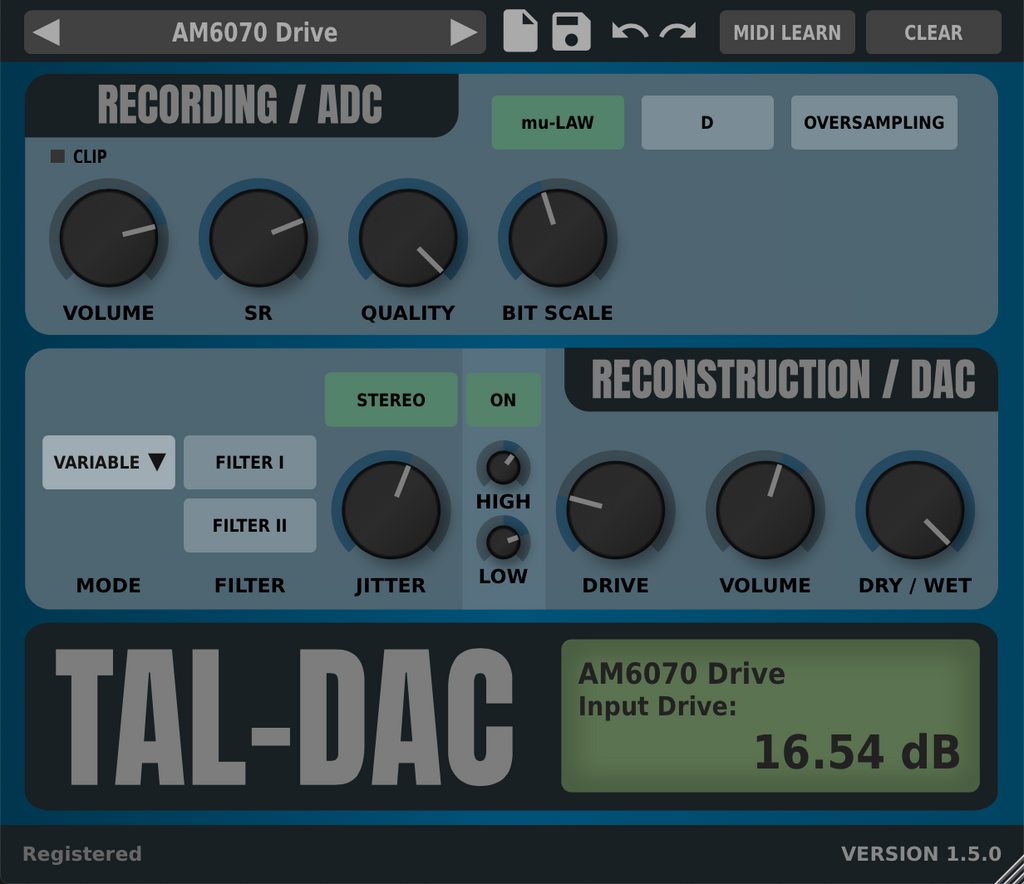 TAL DAC | PluginFox