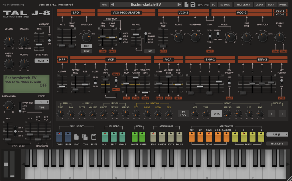 TAL J-8 | PluginFox