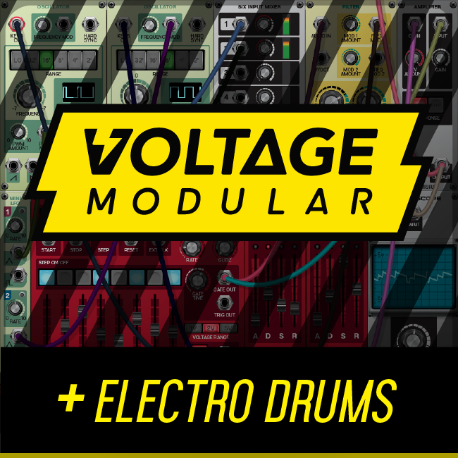 Cherry Audio Voltage Modular Core + Electro Drums Virtual Instruments PluginFox